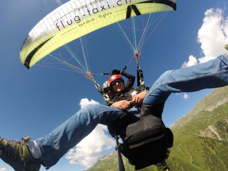Aletsch Glacier-Tandem Paragliding - Floating Like a Bird