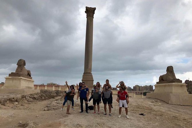 Alexandria Day Private Tour From Cairo Giza Hotel - Guided Exploration