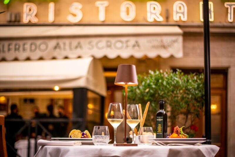 Alfredo Alla Scrofa Restaurant in Rome: Eat Like a Star - Renowned for Fettuccine Alfredo