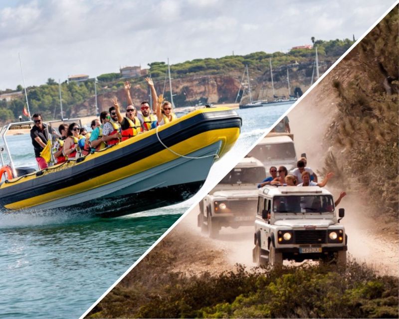 Algarve: Full-Day Boat and Jeep Tour - Jeep Safari Adventure