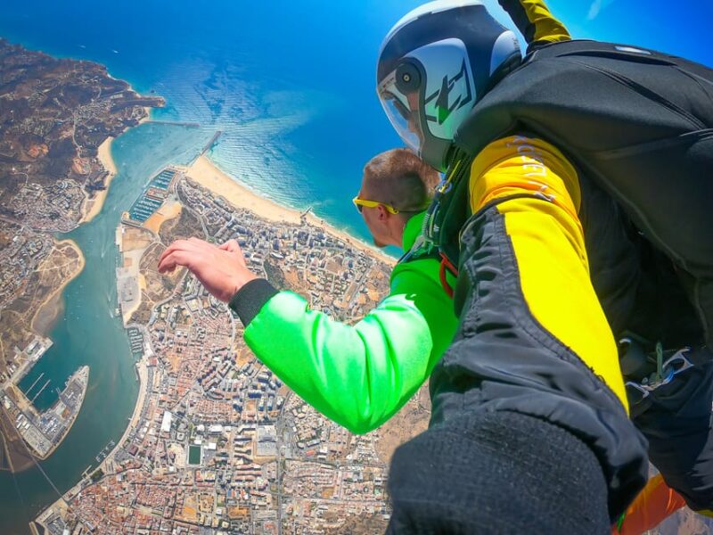 Algarve: Tandem Skydiving Adventure 15,000 to 10,000 Feet - Optional Video and Photos
