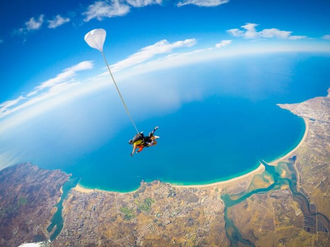 Algarve: Tandem Skydiving Adventure 15,000 to 10,000 Feet - Skydiving Certificate and Gifts