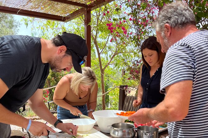 Algarvian Style Fish BBQ Class With Market Tour - Preparing the Algarvian-Style Salad