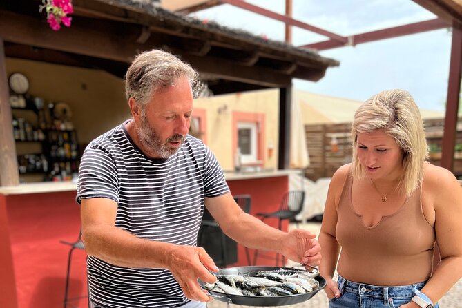 Algarvian Style Fish BBQ Class With Market Tour - Grilling the Sardines and Mackerels