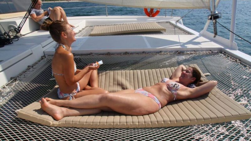 Alghero: Full Day on a Catamaran in Porto Conte Natural Park - Itinerary Highlights