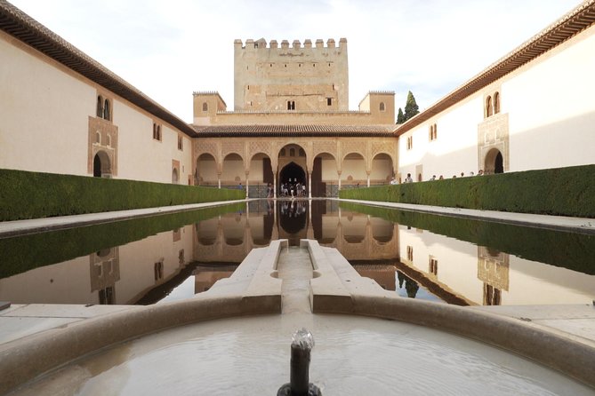Alhambra and Nasrid Palaces Skip the Line Entrance From Seville - Lunch in Central Granada