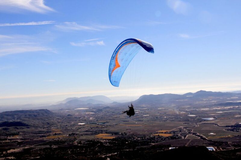 Alicante and Santa Pola: Tandem Paragliding Flight - Included in the Package
