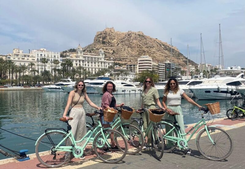 Alicante: City and El Palmeral Tour on City Bike - Included Amenities