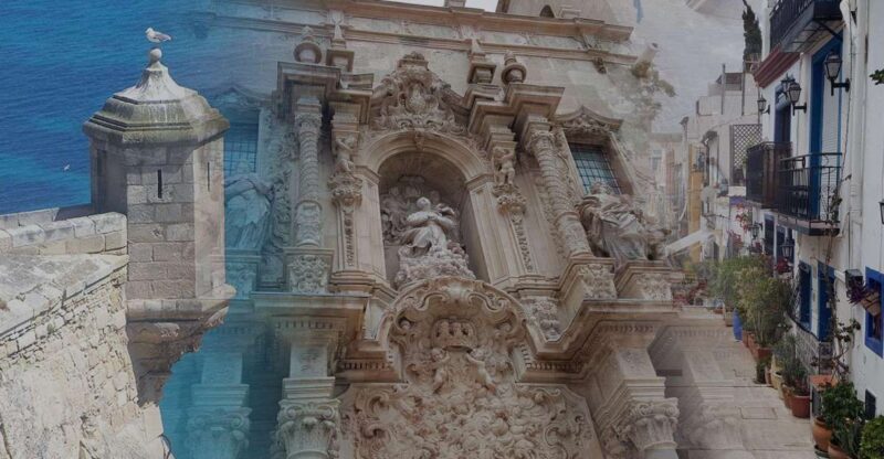 Alicante: E-Bike & Walk, Old Town Santacruz, Basilica - Key Points