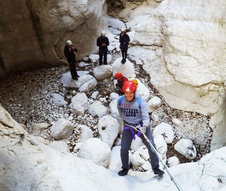 Alicante: Guided Canyoning Experience in The Ravine of Hell - Discovering the Cathedral of Hiking