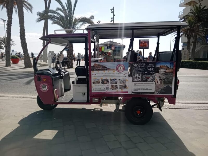 Alicante: Tuk Tuk Tour Electric 60 Minutes Electric - Tour Inclusions