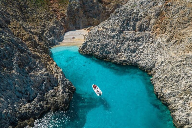All Day Boat Cruise Akrotiri 9,5 Hours for 8 Persons - Meeting Point
