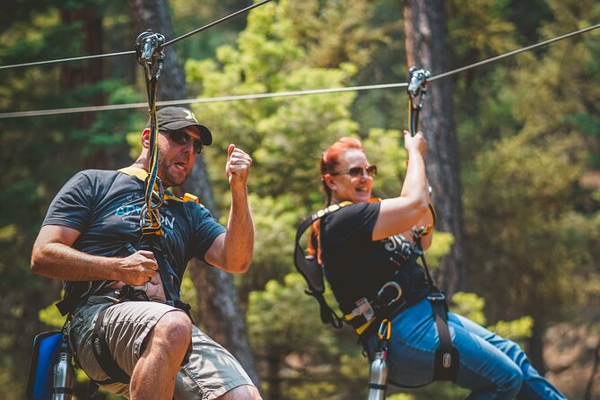 All-Day Guided Zipline Tour With Train Ride and Lunch in Durango - Tour Highlights