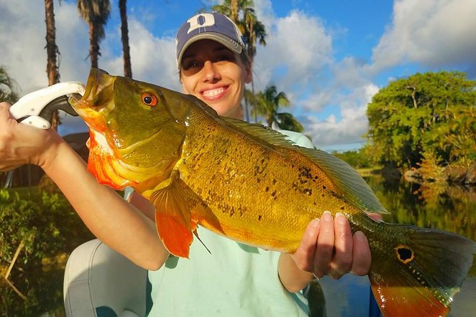 All Day Miami Peacock Bass Fishing Trip - Included Fishing Gear and Supplies