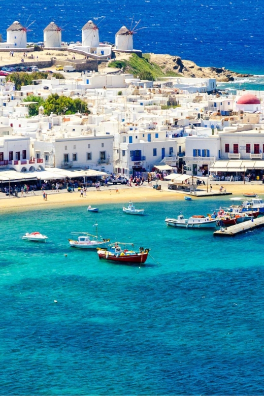All-In-One Luxurious Mykonos Party Tour With Wine Tasting - Itinerary Highlights