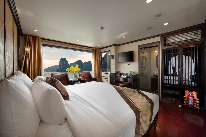 All-Inclusive 2 Day/1 Night Halong Luxury Cruise, Meals, Cave, Kayaking,Swimming - Onboard Amenities