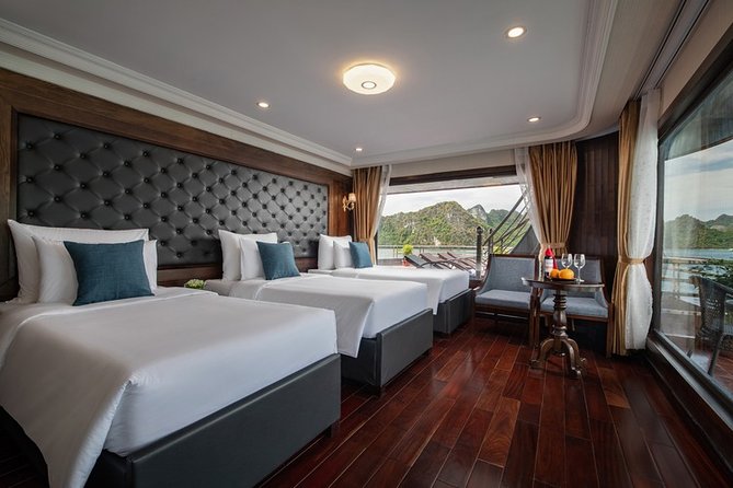 All-Inclusive 2 Day/1 Night Halong Luxury Cruise, Meals, Cave, Kayaking,Swimming - Meals Included