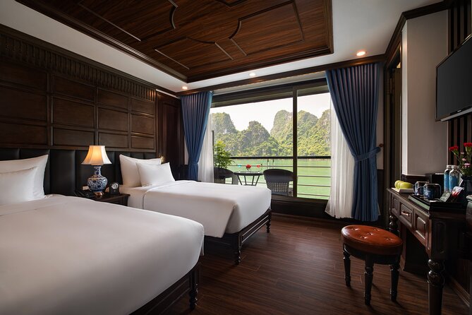 All-Inclusive 3 Day/2 Night Halong Luxury Cruise Meals, Cave, Kayaking, Swimming - Tai Chi and Cooking Class