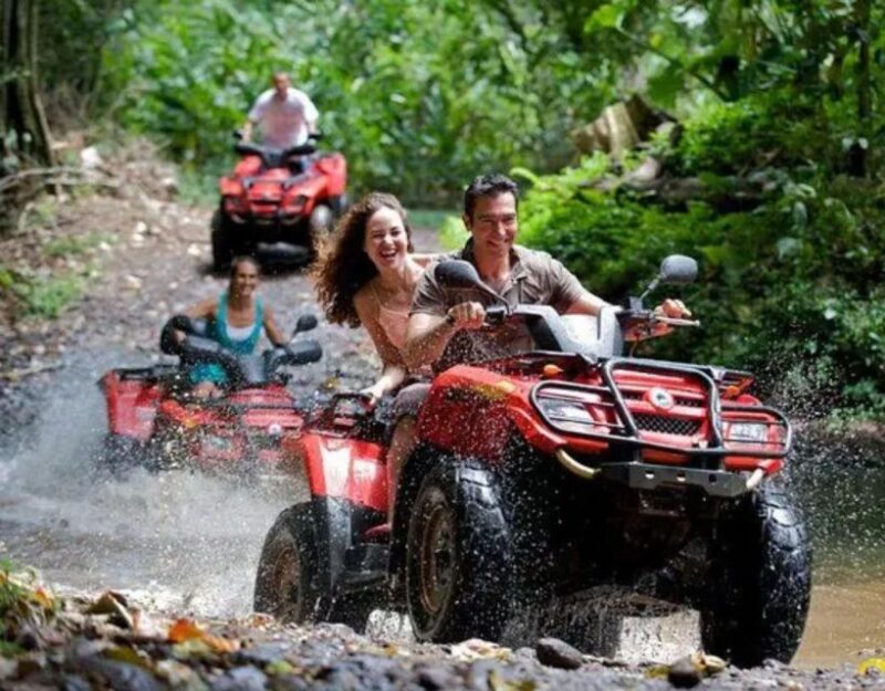 All Inclusive Bali Quad Bike and Ayung Rafting - Experience Highlights