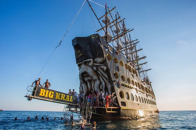 All-inclusive Big Kral Pirate Boat Trip in Alanya - Pickup and Meeting Information