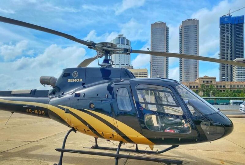 All Inclusive Colombo Helicopter Tour With Lunch or Dinner - Itinerary