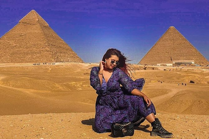 All Inclusive: Giza Pyramids, Sphinx, Museum Lunch,Bazaar,camel - Egyptian Museum Exploration