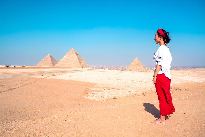 All Inclusive Giza Pyramids&Sphinx, Saqqara&Memphis Tour,Guide,Lunch, Camel Ride - Pickup and Accessibility