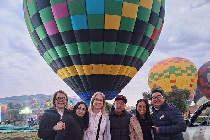 All-inclusive hot air balloon flight over Teotihuacan - Optional Visit to Basilica de Guadalupe