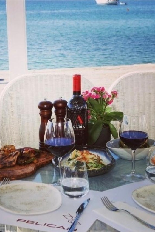 All Inclusive Mykonos Island Tour & Greek Food Tasting - Kalo Livadi Beach Visit