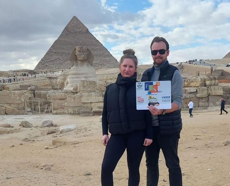 All-Inclusive Private Trip Pyramids Sphinx, Camel, VIP Lunch - Key Points