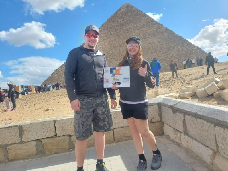 All-Inclusive Private Trip Pyramids Sphinx, Camel, VIP Lunch - Participant Information