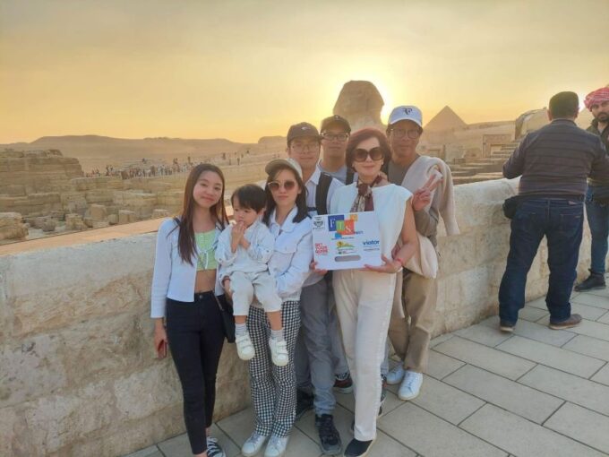 All-Inclusive Private Trip Pyramids Sphinx, Camel, VIP Lunch - VIP Restaurant Lunch