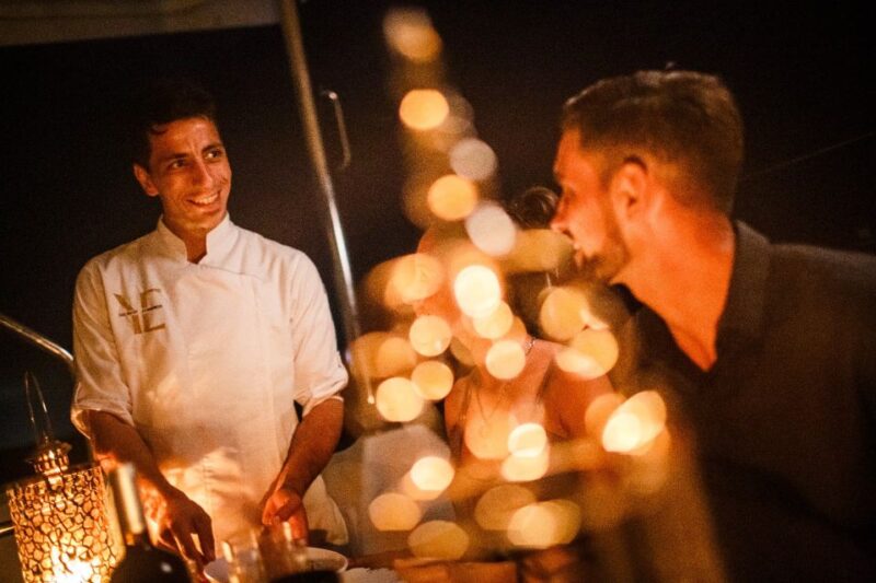 All-Inclusive Romantic Dinner Aboard a Luxurious Yacht - Premium Open Bar Menu