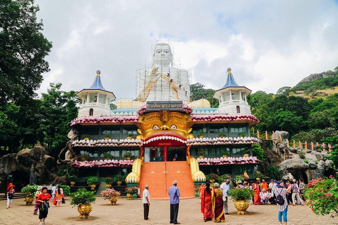 All-Inclusive Sigiriya Rock Fortress and Dambulla Cave Temples Private Day Trip - Dambulla Cave Temple Visit