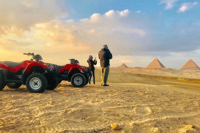 All Inclusive Tour ATV Ride at the Desert of Giza Pyramids - Tour Experience