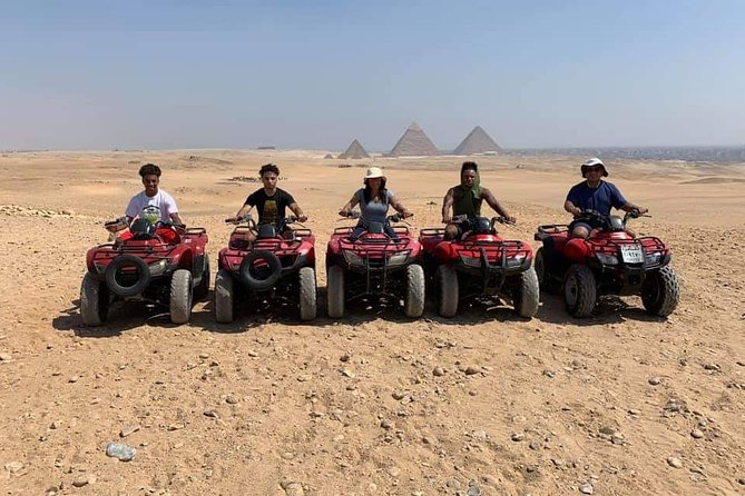 All Inclusive Tour ATV Ride at the Desert of Giza Pyramids - Picturesque Pyramid Views