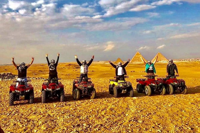 All Inclusive Tour ATV Ride at the Desert of Giza Pyramids - Customizable Tour Options