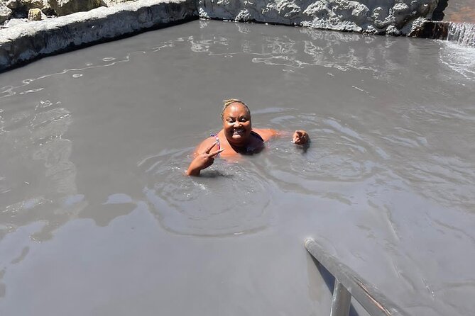 All Inclusive Tour Sulfur Mud Bath, Waterfall,Beach & Lunch Break - Waterfall and Beach Visit