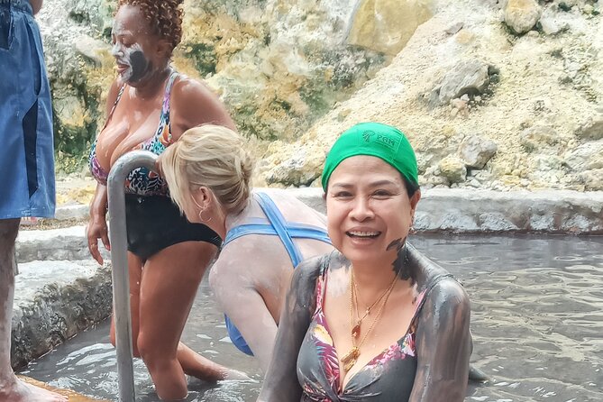 All Inclusive Tour Sulfur Mud Bath, Waterfall,Beach & Lunch Break - Booking Your Stay