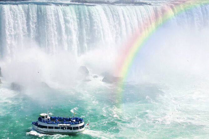 All Niagara Falls USA Tour Maid of Mist Boat & So Much More - Light Show & Fireworks