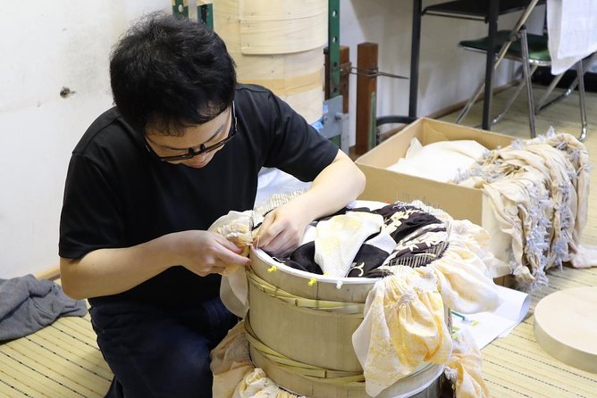[All Tour Course] Aoyagi Kimono Factory Workshop Tour-Until One Kimono Is Made- - Step-by-Step Kimono Making Process