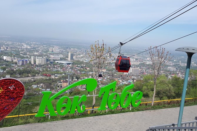 Almaty City Tour. Shymbulak, Koktobe, Green Market, Park 28 Panfilovs Guardsmen - Panoramic Views From Koktobe Hill