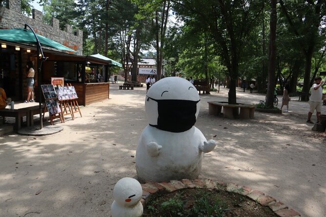 Alpaca World and Nami Island With Gangchon Rail Bike Tour - Nami Island Exploration