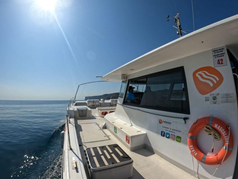 Altea: Motor Catamaran With Optional Lunch and Swimming Stop - Swimming in the Mediterranean Sea