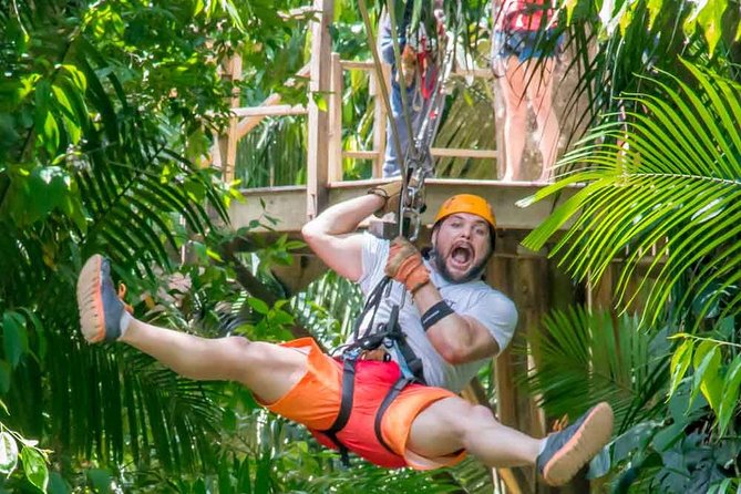 Altun Ha, Cave Tubing & Zipline From Caye Caulker - Zipline Adventure in the Jungle