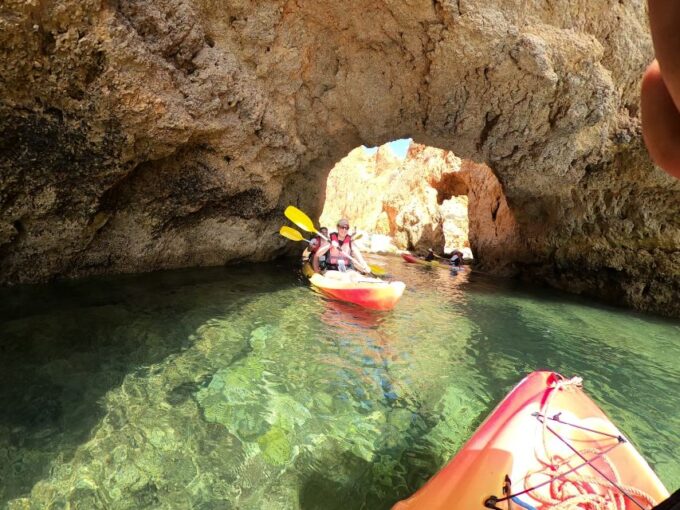 Alvor: Explore Caves Boat and Kayak Tour - Pristine Waters and Hidden Caves