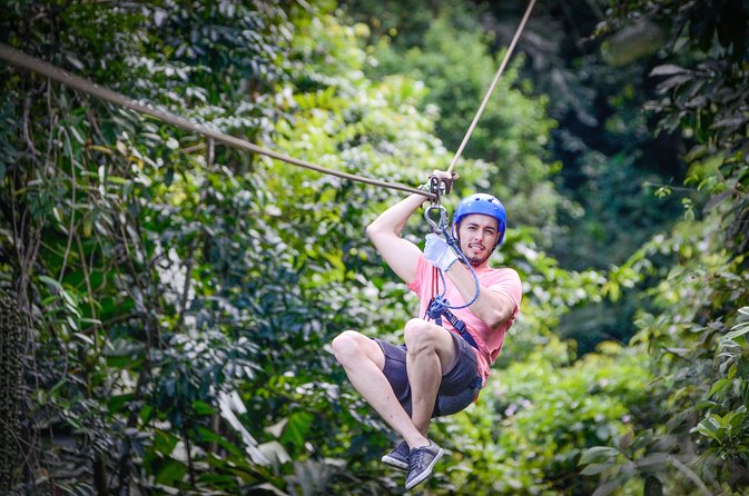 AMA Extreme 7 Zipline Cables in Arenal Above La Fortuna Waterfall - Exciting Zipline Experience Highlights