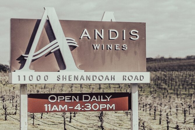 Amador County Self-Guided Wine Tour - Highlights of the Experience