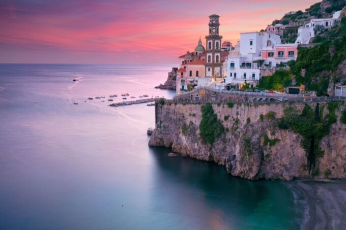 Amalfi: Amalfi Coast Sunset Small-Group Boat Tour - Duration and Group Size