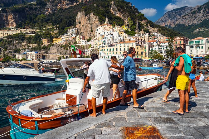 Amalfi Boat Tour From Sorrento With Positano Trip - Pickup and Logistics